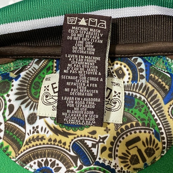 ECKO UNLTD by Mark Ecko Embroidered & Printed Green/Brown Kids Jacket Sz 4 - Picture 8 of 8